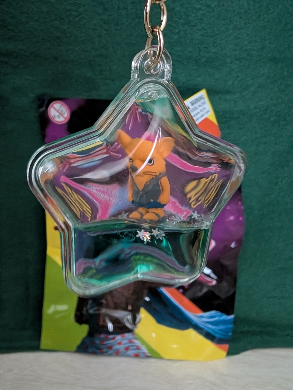 Dungeon Crawler Carl Tsunameez Keychain New Mordecai DCC